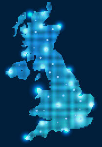 Map of the Uk 142190530